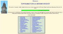 Desktop Screenshot of newmarketlhs.org.uk